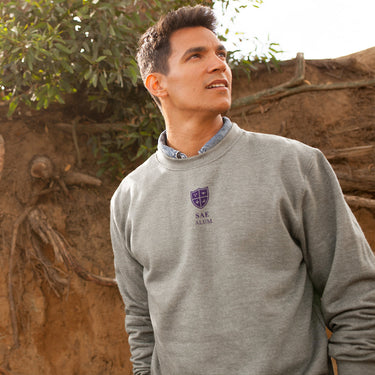 SAE Alumni Embroidered Symbol Crewneck