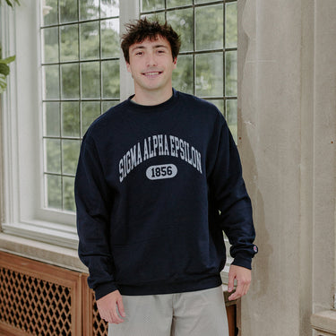SAE Navy Greek Champion Collegiate Crewneck