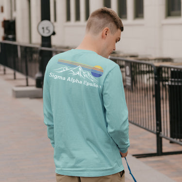 SAE Retro Mountain Tee