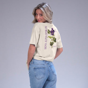 New! SAE Vintage Violet Short Sleeve Tee