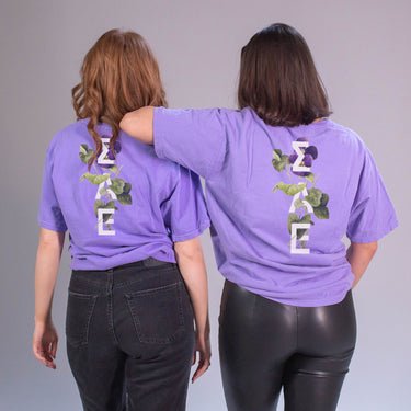 New! SAE Violet Sweetheart Short Sleeve Tee