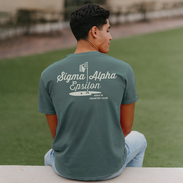 New! SAE Par For The Course Short Sleeve Tee