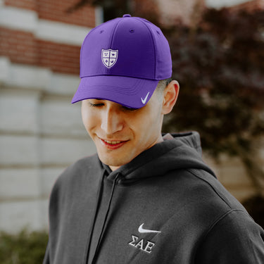 New! SAE Nike Purple Badge Hat