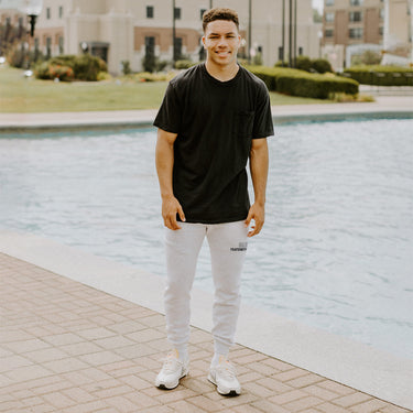 SAE Vintage Grey Classic Joggers