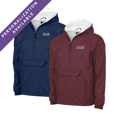 New! SAE Classic 1/4 Zip Rain Jacket