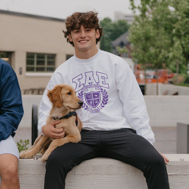 SAE White Badge Crewneck
