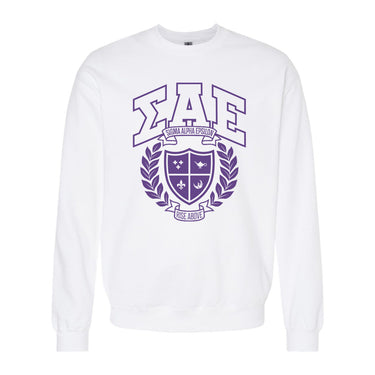 SAE White Badge Crewneck