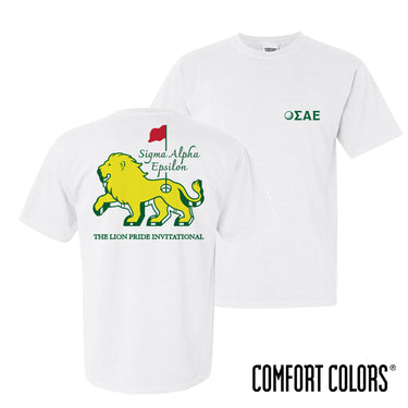 New! SAE The Lion Pride Invitational Short Sleeve Tee