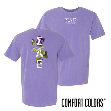 New! SAE Violet Sweetheart Short Sleeve Tee