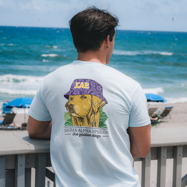 New! SAE Bucket Hat Retriever Tee