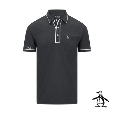 New! SAE Original Penguin Greek Letter Polo