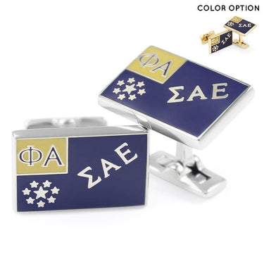 SAE Cuff Links | Sigma Alpha Epsilon | Jewelry > Cufflinks