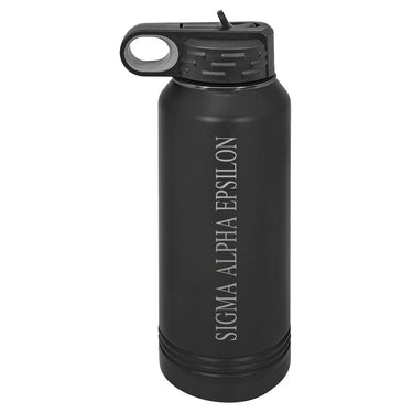 SAE Black Water Bottle