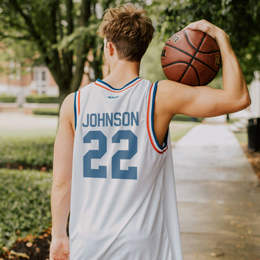 SAE Retro Block Basketball Jersey | Sigma Alpha Epsilon | Shirts > Jerseys