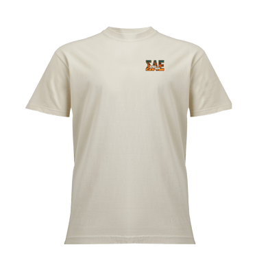 Ivory Printed T-shirt Front