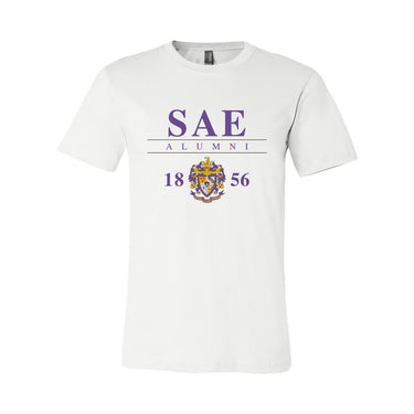 SAE Alumni Crest Short Sleeve Tee | Sigma Alpha Epsilon | Shirts > Short sleeve t-shirts