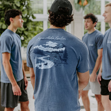 Sigma Alpha Epsilon  fraternity merch, Comfort Colors Tradition Runs Deep Short Sleeve Tee.