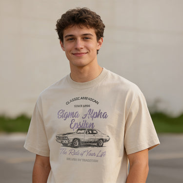 New! SAE Full Throttle Super Heavyweight Tee
