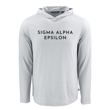 SAE Frat Cutter & Buck Lightweight Performance Hoodie.