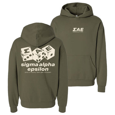 New! SAE Lucky Roll Graphic Hoodie