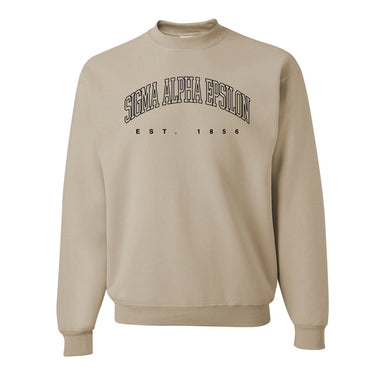 SAE Classic Neutral Crewneck