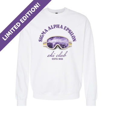 SAE Limited Edition Ski Club Crewneck