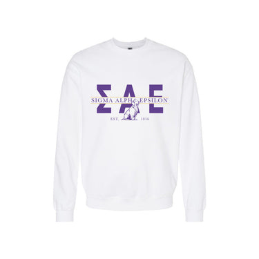 SAE Golden Letters Crewneck