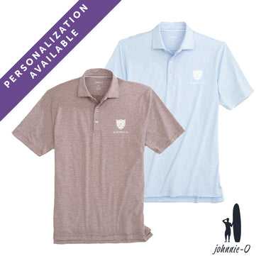 New! SAE Personalized Johnnie-O Striped Polo