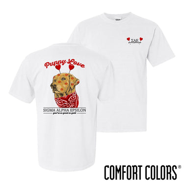 SAE Comfort Colors Puppy Love Short Sleeve Tee