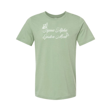 SAE Sage Green Mom Tee