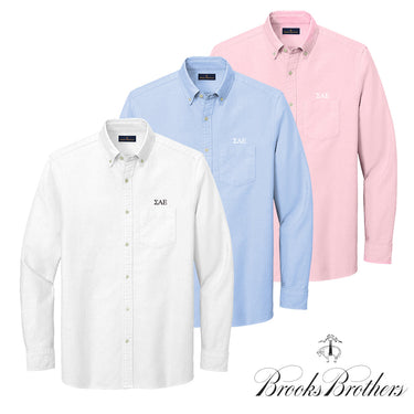 SAE Brooks Brothers Oxford Button Up Shirt