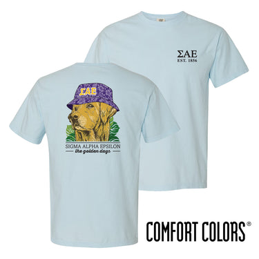 New! SAE Bucket Hat Retriever Tee