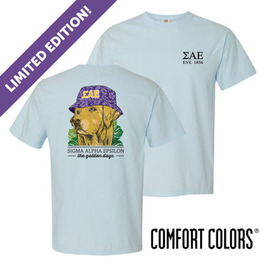 New! SAE Bucket Hat Retriever Tee