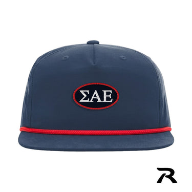 New! SAE Legacy Caddy Hat with Leather Patch