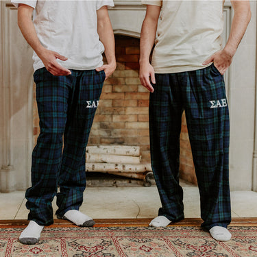 SAE Blackwatch Plaid Flannel Pants