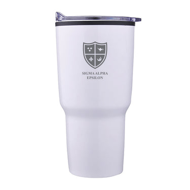 SAE 30oz White Tumbler