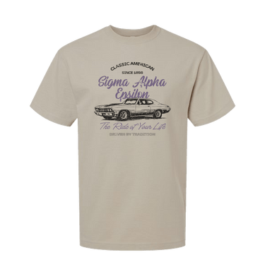 Bone Printed Premium T-Shirt Front