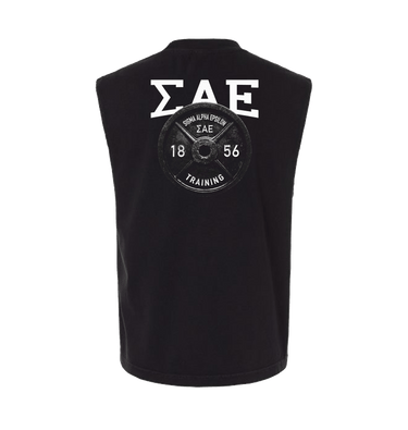 True Black Vests Back