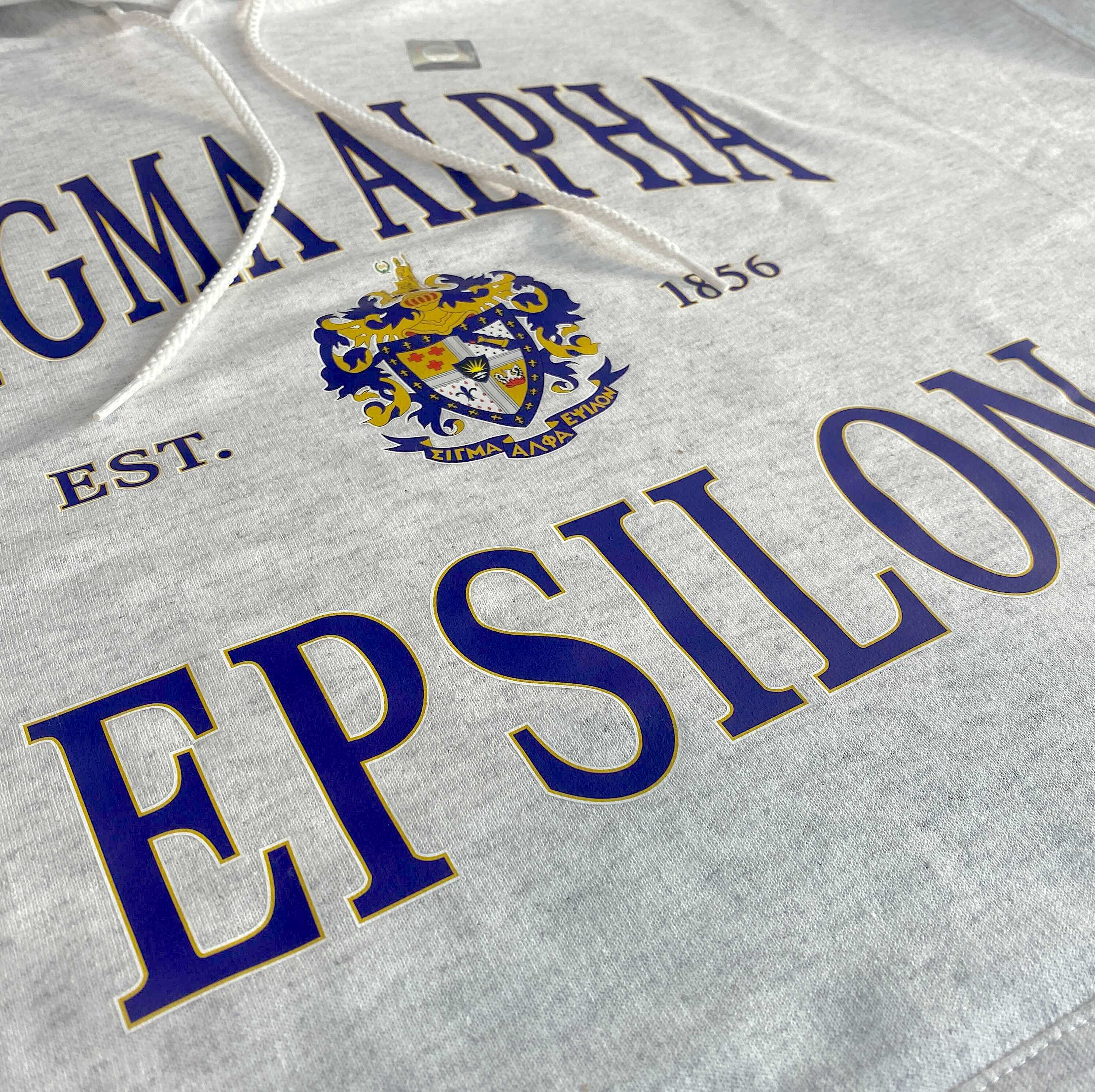 SAE Vintage Crest Hoodie - The Sigma Alpha Epsilon Store