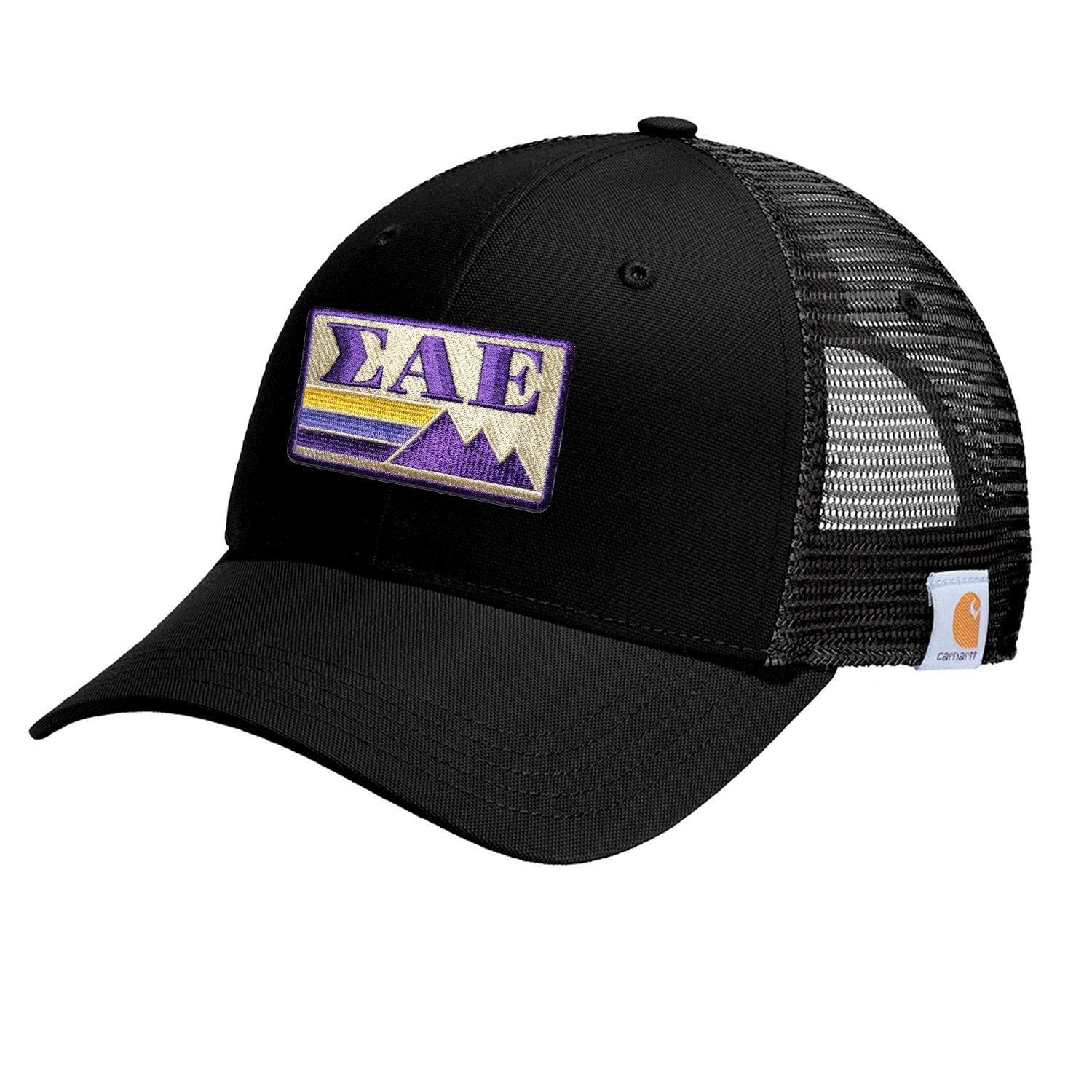 1OUTDOORS COLLECTION: SAE Trucker Hat by Carhartt - The Sigma Alpha Epsilon Store